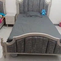تخت یک ونیم نفره سرویس خواب نوجوان عرض ۱۲۰ چوب روس|تخت و سرویس خواب|اسلام‌شهر, شهرک واوان|دیوار