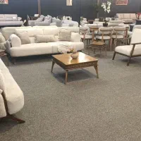 مبلمان دکمه ای و ساده // نشیمن راحت و خوب
