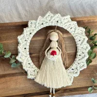 عروسک های رودری مکرومه|صنایع دستی و سایر لوازم تزئینی|قرچک, زیبا شهر|دیوار