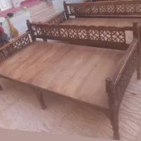 ۲عدد تخت سنتی|مبلمان خانگی و میز عسلی|کوهدشت, |دیوار