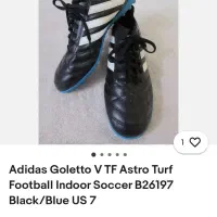 کتونی فوتبال آدیداس اورجینال|کیف، کفش، کمربند|قم, دورشهر|دیوار