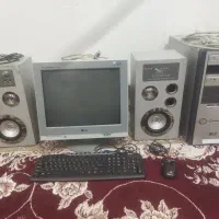 کامپیوتر  با تمام تجهیزات|رایانه رومیزی|ایذه, |دیوار