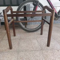 میز تلفن چوبی