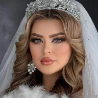 میکاپ شنیون مژه آرایشگاه