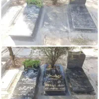 رنگ کاری سنگ قبر|خدمات پیشه و مهارت|مراغه, |دیوار