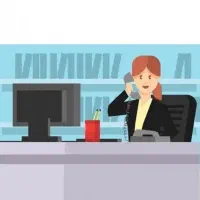 نیروی خانم منشی مجرد غیرحضوری