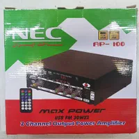آمپلی فایر اهمی ( ثنا  NEC AP-100 )|سیستم صوتی خانگی|قم, شهر قائم|دیوار