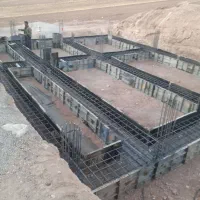 آرماتوربندی و قالب بندی شناژ فنداسیون