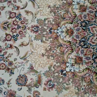 فرش ۹متری یکی رنگ زمینه نقره ای یکی رنگ زمینه کرم|فرش|ری, سیزده آبان|دیوار