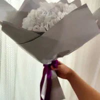 گل رز جاودان (سفید)