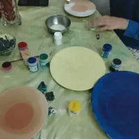 نقاشی روی سفال
