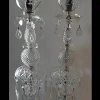 دکوری شمعدانی ۷۸سانت بلور کریستال