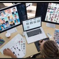 فتوشاپ وویرایش/ برگ شخصی طراحی نا مه ویزیت تبلیغی