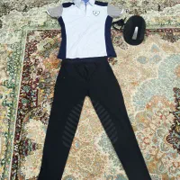 ست کامل لباس سوارکاری همراه با کلاه