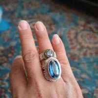 نگین انگشتر و سنگ طبیعی