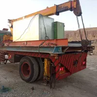 جرثقیل 3 تن 5 تن 10 تن 15 تن کفی دار دکل بلند