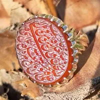 عقیق سرخ پرتقالی یمن