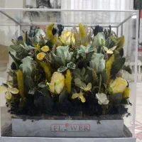 باکس گل مصنوعی به قیمت عمده ، سطل گل