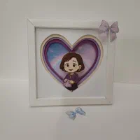 تابلو شدوباکس 3D با نورپردازی|تابلو، نقاشی، عکس|رشت, گلسار|دیوار