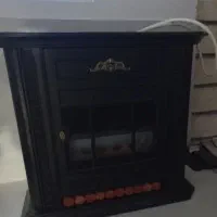 بخاری گازی طرح شومینه