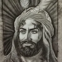 سفارش نقاشی چهره با سیاه قلم