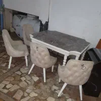 میز ناهارخوری طرح ماربل|میز و صندلی غذاخوری|رشت, نظری|دیوار