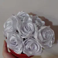 *سفارش گل ربانی* تک شاخه ، دسته گل ، جعبه ای|گل مصنوعی|کرج, باغستان|دیوار