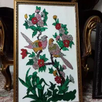 تابلو بزرگ و زیبا کارروشیشه قابل شستشو