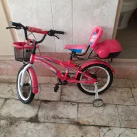 دوچرخه دخترانه سالم و تمیز در حد نو