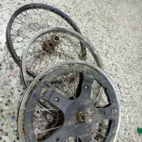 لوازم دوچرخه 3 عدد رینگ 20 جک وسط دوشاخ ترک