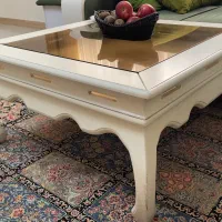 میز جلو مبلی|مبلمان خانگی و میز عسلی|لشت نشا, |دیوار