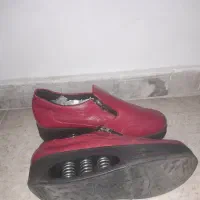 کفش چرم خاص فنردار زیپی زنانه|کیف، کفش، کمربند|فردیس, قریشی|دیوار