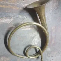 شیپور،دوربین،صندوق،آکاردئون آنتیک