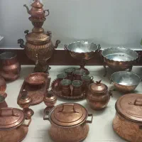 ظروف مسی کاملا نو