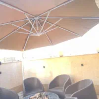 چتر سایبان 360 درجه  آلومنیوم ضد اب با روشنایی|مصالح و تجهیزات ساختمان|قدس, شهر‌قدس|دیوار