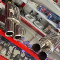 منبع اگزوز فوق حرفه ای تمام استیل|قطعات یدکی و لوازم جانبی|دزفول, |دیوار