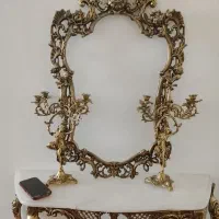 آیینه و شمعدان 30 ساله سنگین