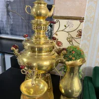 سماور زغالی برنج