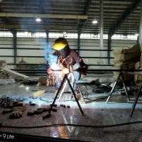 جوشکاری آهنگری لوله های فلزی