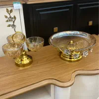 میوه شیرینی آجیل شکلات اردو خوری کریستال جهیزیه|ظروف سرو و پذیرایی|مشهد, شاهد (شهرک غرب)|دیوار