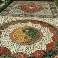 سنگ لاشه. کفسابی .سنگ کاری .سنگ فرش