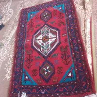 فرش قالی دستبافت نو ۴ عدد دو جفت