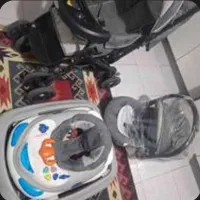 کالسکه روروک.تختخواب باپشه بندکریرصندلی ماشین کودک