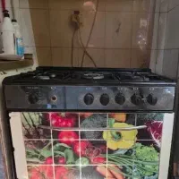 اجاق گاز طرح فر فندک دار