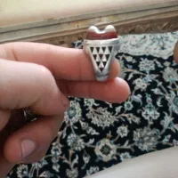 انگشتر خواص باباقوری و عقیق یمن اصل|جواهرات|رودهن, |دیوار