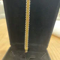 دستبند برند رولکس ۱۷/۶۳ گرم ۱۸ عیار بدون مالیات