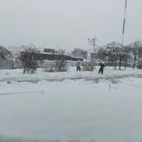 برف روبی با دست