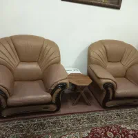 فروش مبلمان چرم اصل چوب گردو