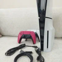 ps5 اسلیم دیسک خور دو دسته اروپا