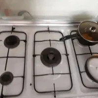 اجاق گاز ۵ شعله فر دار همراه جوجه گردان|اجاق گاز و لوازم برقی پختوپز|باقرشهر, |دیوار